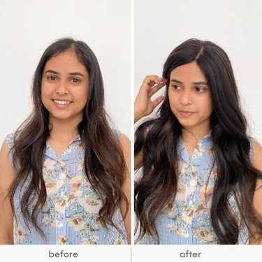 Silk Hair Topper Transformation